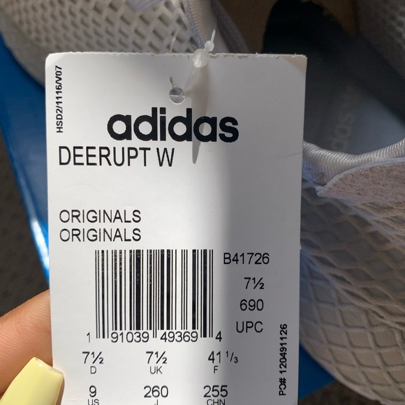 Adidas Deerupt Runner Shoes! Women Size 9 - Picture 4 of 7